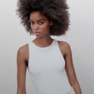 BRAND NEW Zara Halter neck bodysuit
